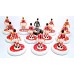 Subbuteo Andrew Table Soccer Olympiacos 1983-84 on WSB Professional bases